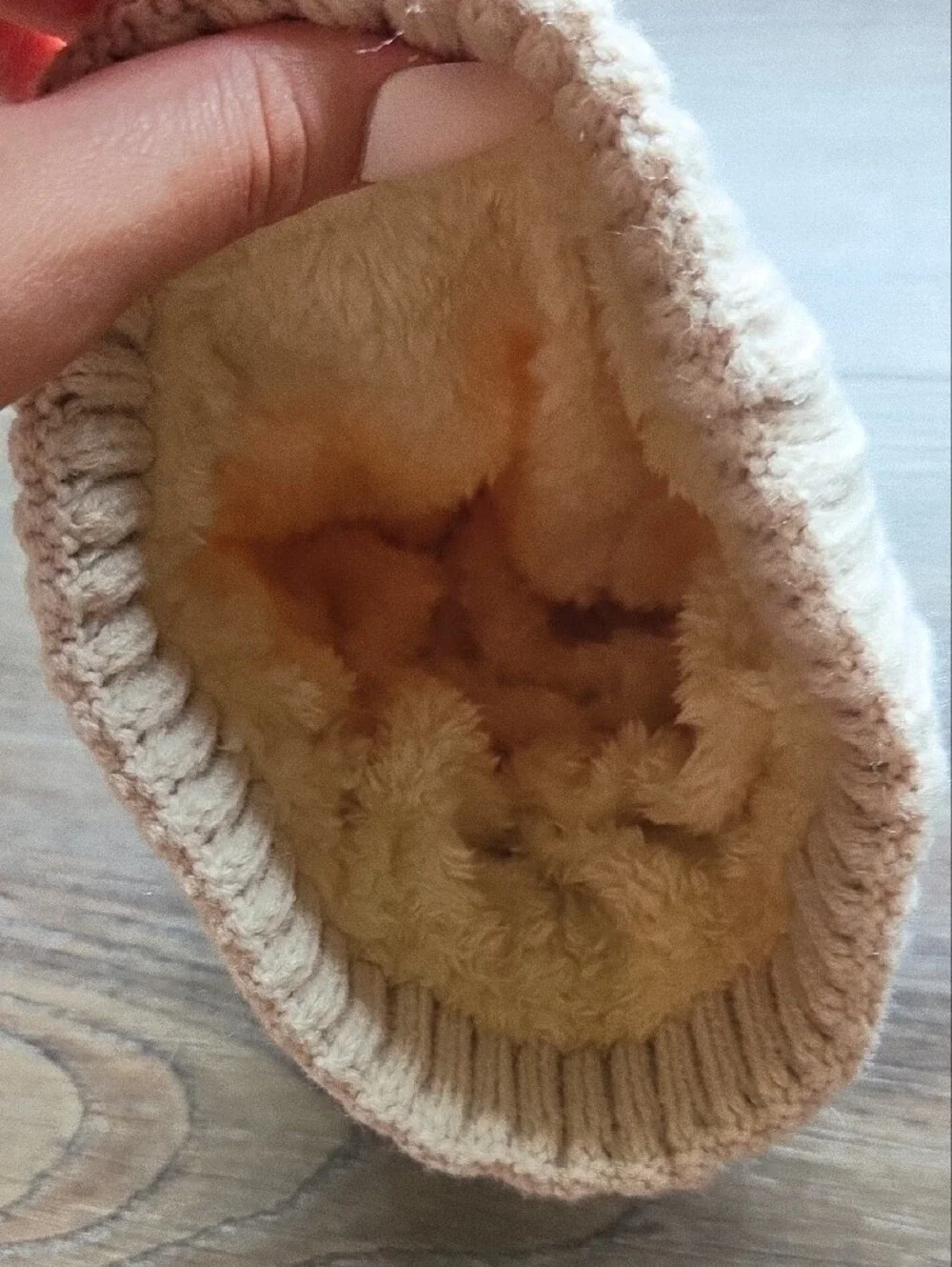 UGG Cream Cable-Knit Beanie with Pom
